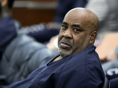 Getty Images Duane Davis appears in Clark County District Court in Las Vegas for a pre-trial hearing