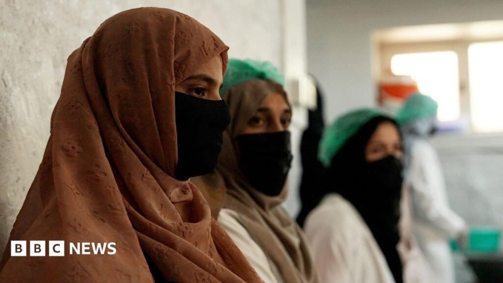 LIVE'Survival has become the priority': Afghan women speak to BBC after five years of Taliban ruleSince seizing power in 2021, the ultra-conservative rulers have severely restricted the freedoms of women and girls.
