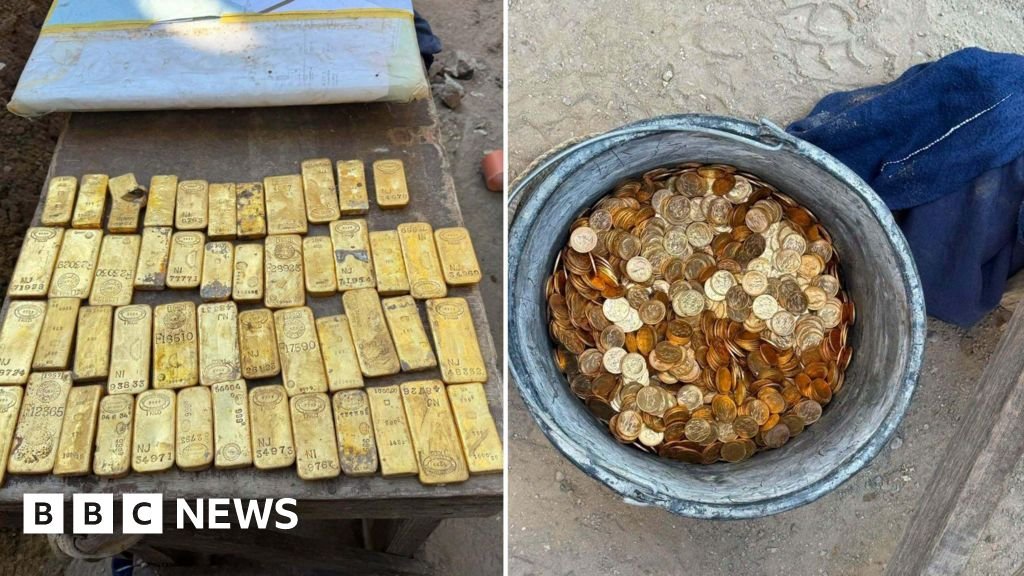 Builders unearth €9m gold stash sealed in walls of Belgian propertyConstruction workers found the stash in the walls of a cellar while drilling to lay sewage pipes.2 hrs agoEurope Builders unearth €9m gold stash sealed in walls of Belgian propertyConstruction workers found the stash in the walls of a cellar while drilling to lay sewage pipes.2 hrs agoEurope