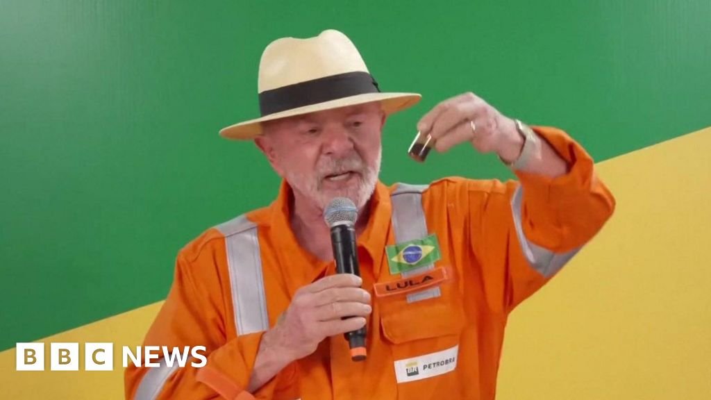 Brazil's President Lula hails oil discovery near Amazon riverEnvironmentalists have heavily criticised the exploratory drilling in the sea off the mouth of the Amazon.2 hrs agoLatin America Brazil's President Lula hails oil discovery near Amazon riverEnvironmentalists have heavily criticised the exploratory drilling in the sea off the mouth of the Amazon.2 hrs agoLatin America