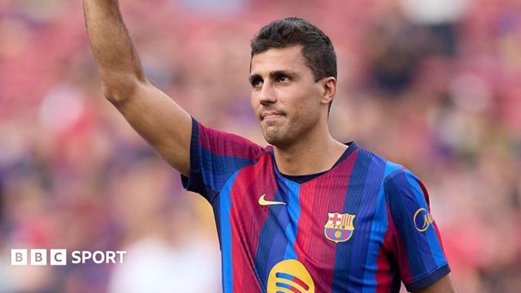 Man City will 'try to find the new Rodri' – MarescaManchester City will "try to find the new Rodri" after the Spain captain left the club earlier this week to join La Liga champions Barcelona, says manager Enzo Maresca.9 hrs agoMan City Man City will 'try to find the new Rodri' - MarescaManchester City will "try to find the new Rodri" after the Spain captain left the club earlier this week to join La Liga champions Barcelona, says manager Enzo Maresca.9 hrs agoMan City