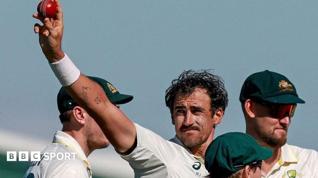 Australia beat Bangladesh in two daysMitchell Starc takes 10 wickets in the match as Australia bounce back to win the second Test against Bangladesh by an innings and 51 runs and draw the series.7 hrs agoCricket
