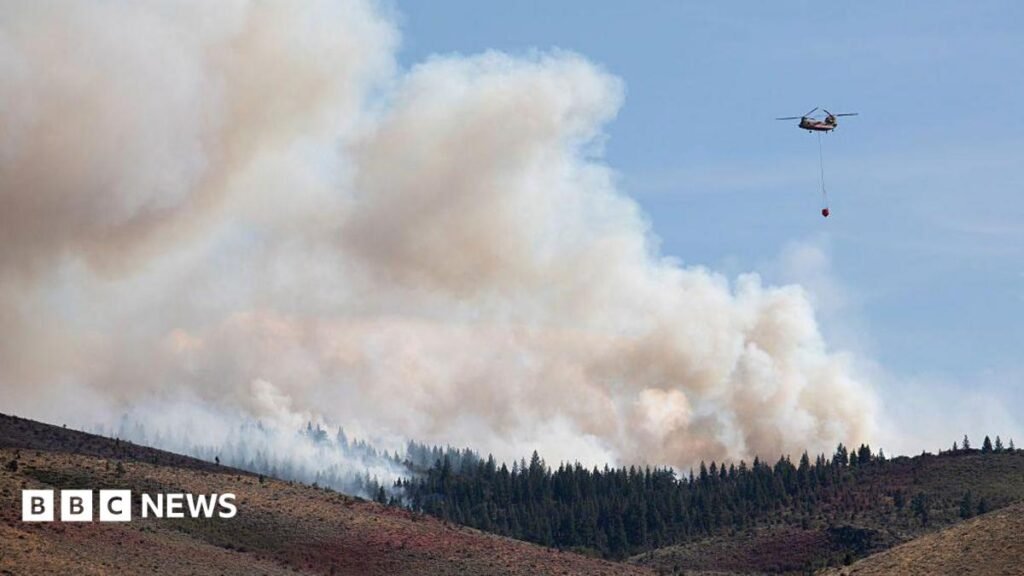 LIVETens of thousands urged to evacuate as wildfire approaches Reno, NevadaThe blaze, which officials say was caused by people, was first reported on Saturday morning and Nevada's governor has declared a state of emergency. LIVETens of thousands urged to evacuate as wildfire approaches Reno, NevadaThe blaze, which officials say was caused by people, was first reported on Saturday morning and Nevada's governor has declared a state of emergency.