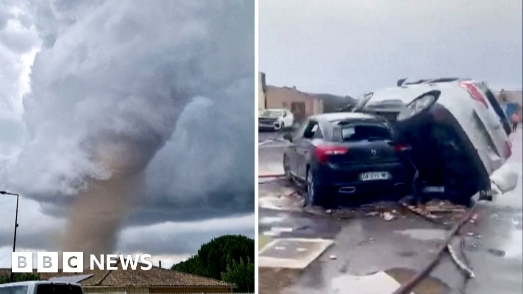 Moment tornado tears through southern FranceThe tornado has injured more than 40 people and destroyed homes in villages.6 hrs agoEurope Moment tornado tears through southern FranceThe tornado has injured more than 40 people and destroyed homes in villages.6 hrs agoEurope