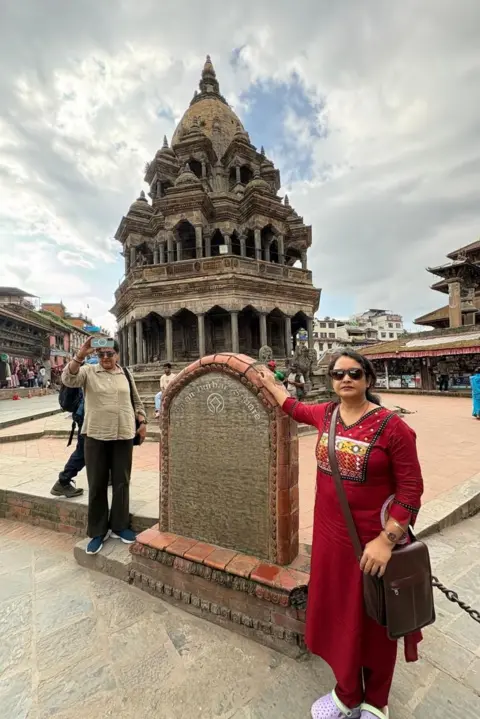 Sudipto Bhattacharya  Subhrasree Chakraborty in Nepal