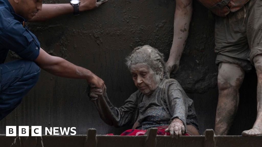 97-year-old woman rescued after Nepali floods looked like 'a warrior'A 97-year-old woman, Guna Maya Bohara, survived the flash floods and was rescued using an excavator. 3 hrs agoAsia 97-year-old woman rescued after Nepali floods looked like 'a warrior'A 97-year-old woman, Guna Maya Bohara, survived the flash floods and was rescued using an excavator. 3 hrs agoAsia