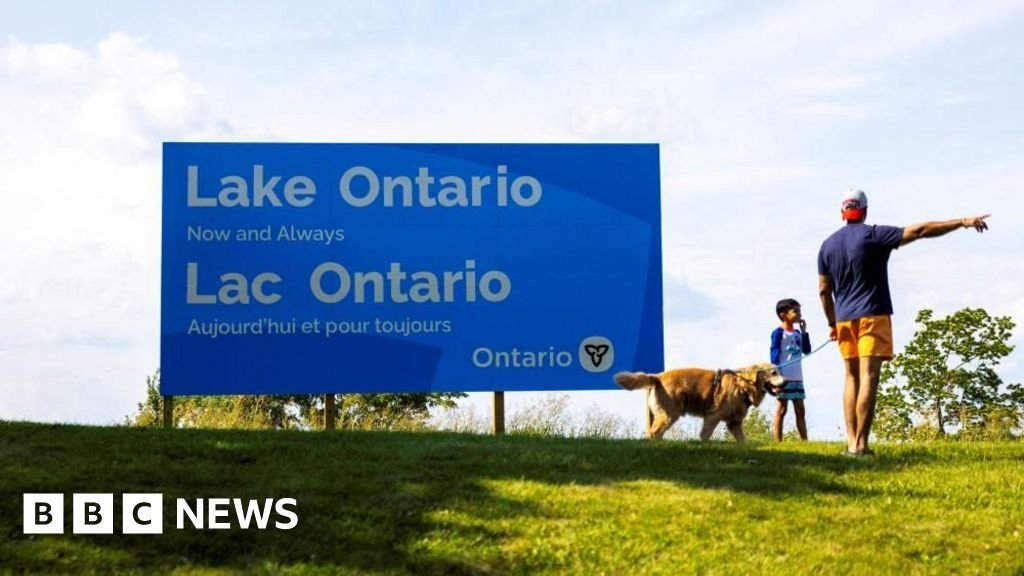 Canada installs large Lake Ontario sign in latest jab at USOntario Premier Doug Ford unveiled a billboard on Canada's shoreline with the message: "Lake Ontario. Now and Always."1 hr agoUS & Canada