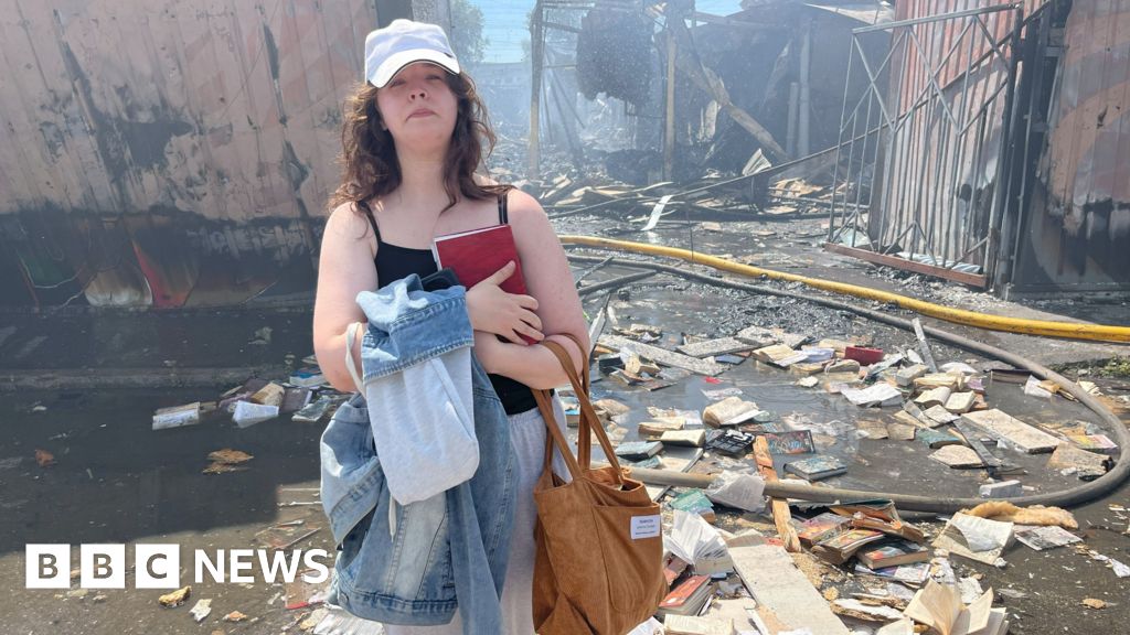 Russian strikes destroy 12 million books ahead of Ukraine's first week back at schoolUkraine says Russia is deliberately attacking its culture, after strikes on publishers and churches.59 mins agoEurope Russian strikes destroy 12 million books ahead of Ukraine's first week back at schoolUkraine says Russia is deliberately attacking its culture, after strikes on publishers and churches.59 mins agoEurope