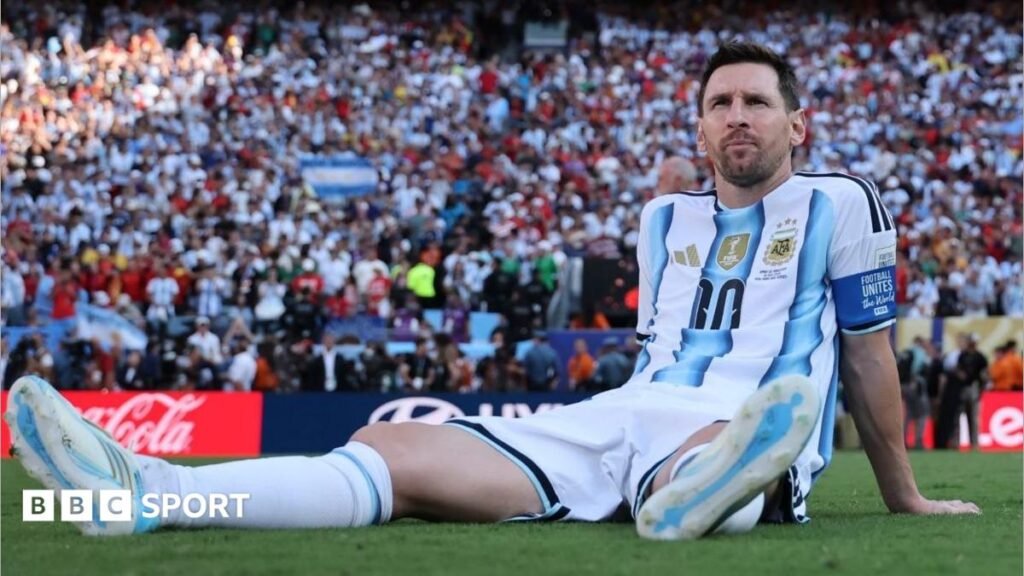 Messi retires from Argentina duty with 'nothing left to give'Argentina great Lionel Messi announces his retirement from international football, saying it was a decision that "hurt" but he understands "the time has come".6 hrs agoArgentina