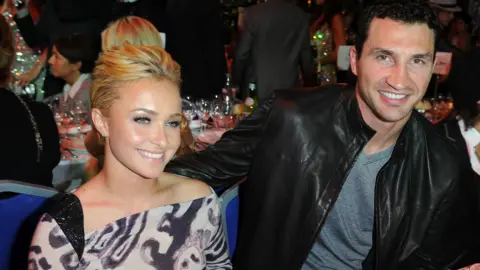 Getty Images Actress Hayden Panettiere (left) and Wladimir Klitschko attend the World Music Awards 2010 in Monte Carlo, Monaco