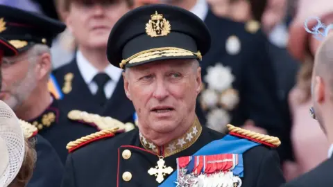 Anwar Hussein/Getty Images King Harald of Norway attends the Royal Wedding to Prince William to Catherine Middleton at Westminster Abbey on April 29, 2011 in London, England