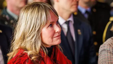 Getty Images The Mayor of Oslo, Anne Lindboe attends the opening of the Total Defence Year 2026 on February 11, 2026 in Oslo, Norway. 