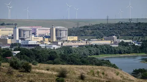 AFP via Getty Images A view of the Cernavodă plant on the Danube River. Photo: 13 August 2026