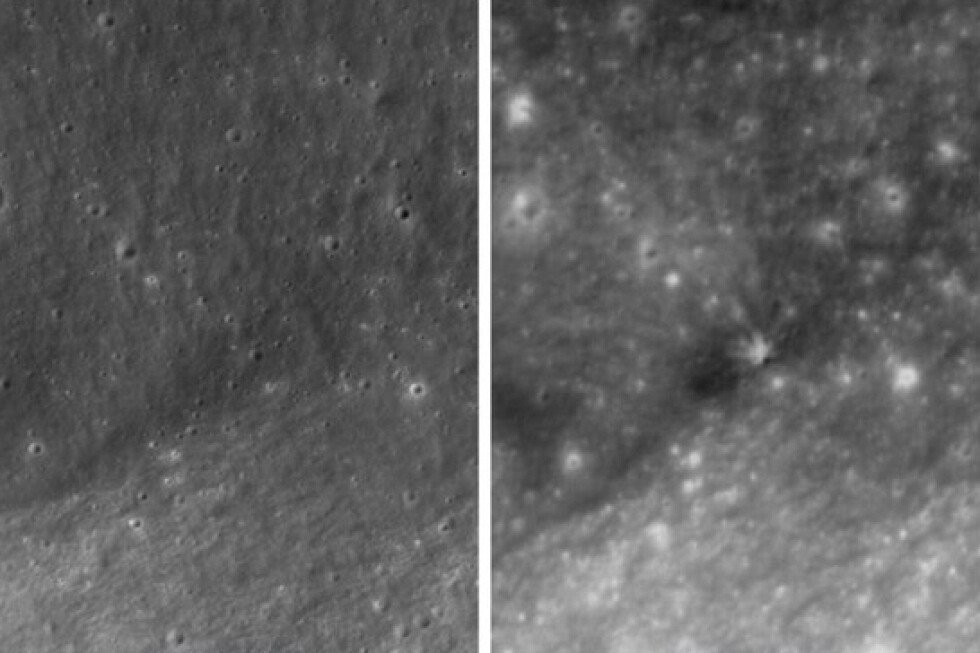 South Korean satellite captures before and after views of SpaceX rocket’s moon crash South Korean satellite captures before and after views of SpaceX rocket's moon crash