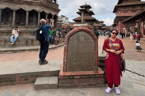Sudipto Bhattacharya  Subhrasree Chakraborty in Nepal