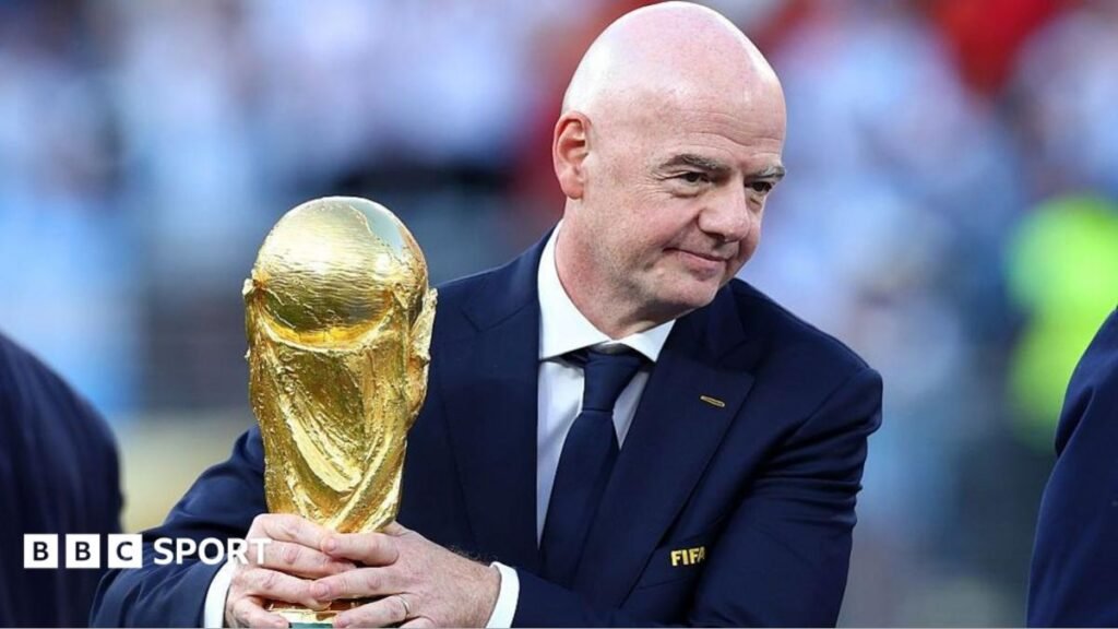 Fifa accuses Uefa of 'smear campaign' against Infantino The governing bodies have traded blows since Fifa president Gianni Infantino's scrapped plan to sell off stakes in the World Cup to private investors.2 hrs agoFootball Fifa accuses Uefa of 'smear campaign' against Infantino The governing bodies have traded blows since Fifa president Gianni Infantino's scrapped plan to sell off stakes in the World Cup to private investors.2 hrs agoFootball