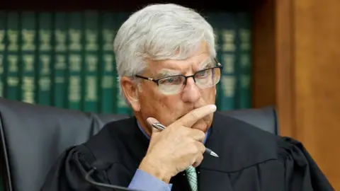 Reuters  Judge William Sullivan sits behind the bench in court in Plymouth, Massachusetts on 24 August