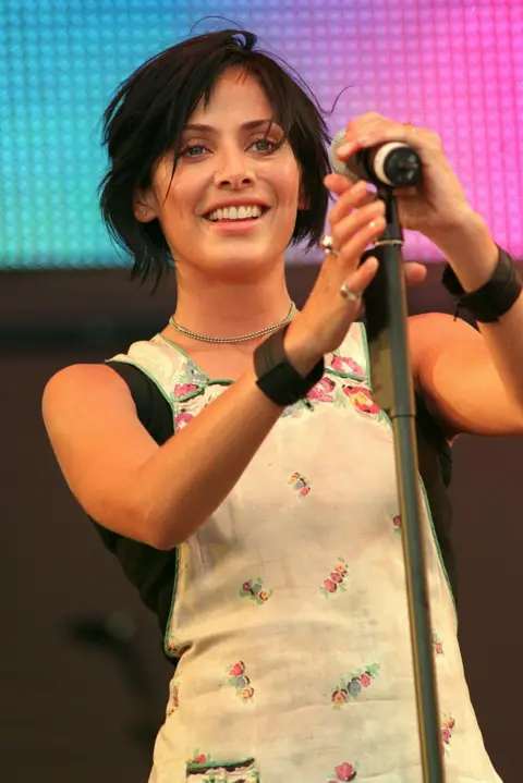PA Media Natalie Imbruglia performs in Hyde Park in 1997