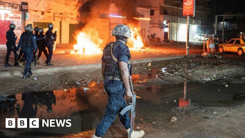 'You're not alone in the darkness': Gambia president urges calm after violent blackout protestsThe country has faced persistent blackouts since June, with some lasting up to 48 hours, residents say.8 hrs agoAfrica 'You're not alone in the darkness': Gambia president urges calm after violent blackout protestsThe country has faced persistent blackouts since June, with some lasting up to 48 hours, residents say.8 hrs agoAfrica