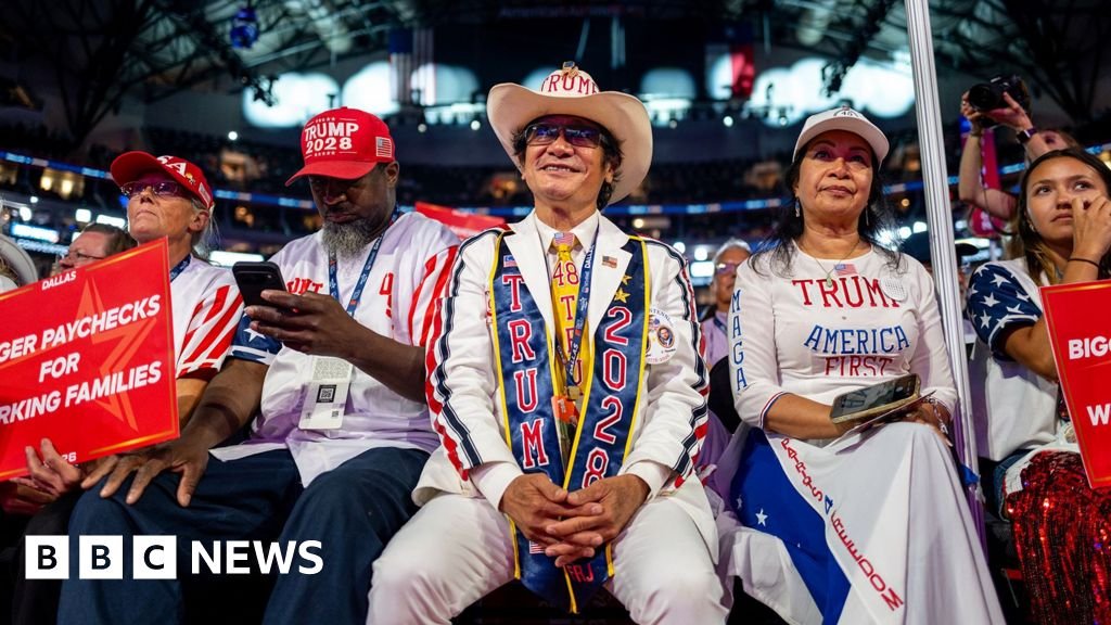 Four takeaways from Trump's speech at first Republican midterms convention He covered many of the subjects he has returned to time and again – with a few surprises thrown in.58 mins agoUS & Canada Four takeaways from Trump's speech at first Republican midterms convention He covered many of the subjects he has returned to time and again - with a few surprises thrown in.58 mins agoUS & Canada