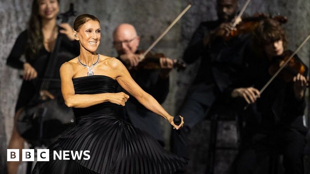 Critics celebrate Céline Dion's 'high-stakes' comeback show in ParisThe iconic Canadian singer kicked off her long-awaited comeback show in Paris on Saturday, after a six-year hiatus due to health issues.11 mins agoEurope Critics celebrate Céline Dion's 'high-stakes' comeback show in ParisThe iconic Canadian singer kicked off her long-awaited comeback show in Paris on Saturday, after a six-year hiatus due to health issues.11 mins agoEurope