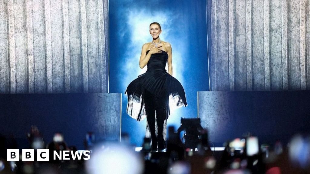 'She's back': Fans dance, sing and cry after Céline Dion's comeback concert in ParisThousands turned out to witness Céline Dion perform in Paris on Saturday, her first show after a six year illness-induced hiatus.56 mins ago 'She's back': Fans dance, sing and cry after Céline Dion's comeback concert in ParisThousands turned out to witness Céline Dion perform in Paris on Saturday, her first show after a six year illness-induced hiatus.56 mins ago