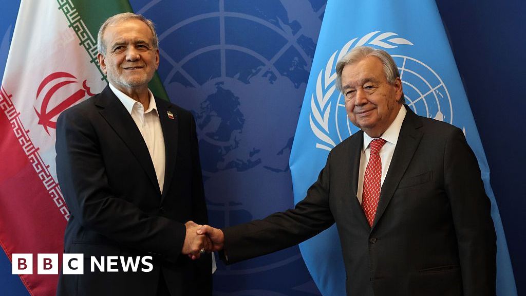 US to allow Iran delegation to attend UN meetings in New York as war passes half-year markThe BBC understands Iranian President Masoud Pezeshkian and Foreign Minister Abbas Araghchi are among the delegates allowed to enter the US.3 hrs agoWorld US to allow Iran delegation to attend UN meetings in New York as war passes half-year markThe BBC understands Iranian President Masoud Pezeshkian and Foreign Minister Abbas Araghchi are among the delegates allowed to enter the US.3 hrs agoWorld