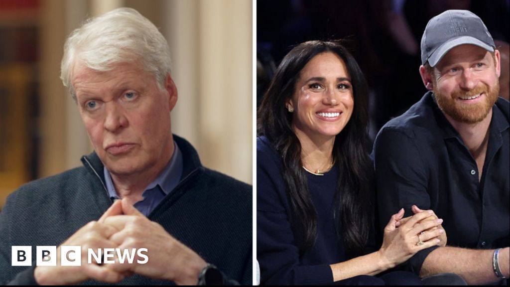 Watch: Diana's brother says press has 'cancerous influence' on Harry and Meghan's livesEarl Spencer says that he can see echoes of Princess Diana's treatment from the press in the way Harry and Meghan are scrutinised.50 mins agoUK Watch: Diana's brother says press has 'cancerous influence' on Harry and Meghan's livesEarl Spencer says that he can see echoes of Princess Diana's treatment from the press in the way Harry and Meghan are scrutinised.50 mins agoUK