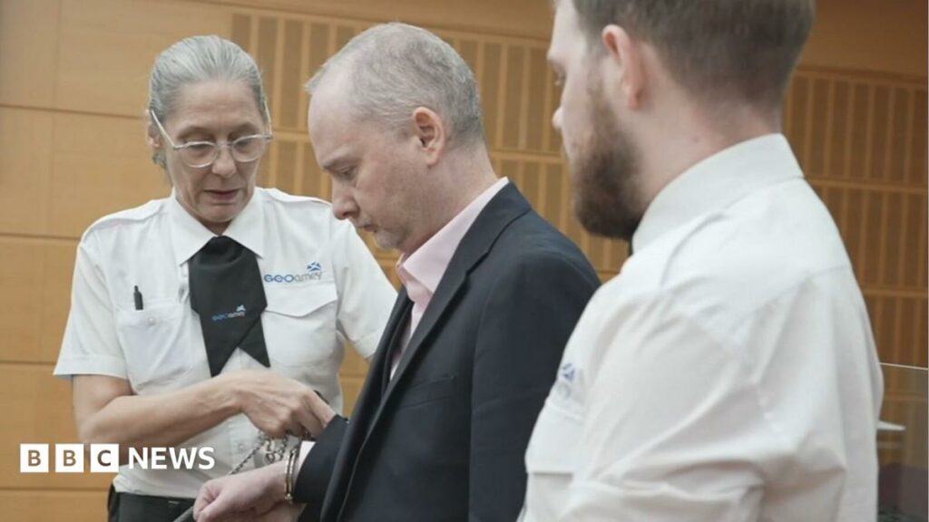 LIVEFormer world snooker champion Graeme Dott jailed for child sexual abuseHe was sentenced to seven years in prison after being found guilty of two charges of lewd and libidinous behaviour towards a girl and a boy between 1993 and 2010.