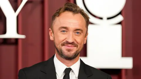 Getty Images  Tom Felton attends The 78th Annual Tony Awards Red Carpet at Radio City Music Hall on June 08, 2025 in New York City.