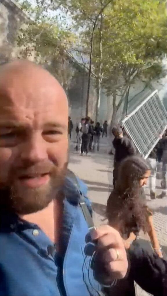 Watch: Why students in France are protestingDemonstrations started in the French capital, then spread across the country in the days that followed.1 hr ago