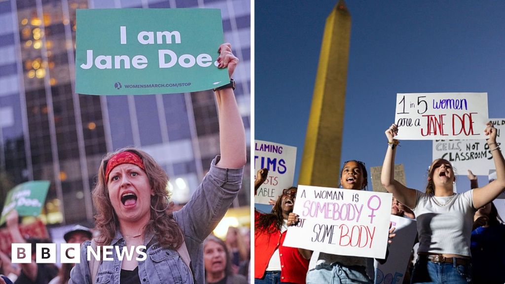 Watch: 'I am Jane Doe' protests across US call for end to sexual violenceProtests against sexual violence took place across more than 40 US states on 8 October.50 mins agoUS & Canada Watch: 'I am Jane Doe' protests across US call for end to sexual violenceProtests against sexual violence took place across more than 40 US states on 8 October.50 mins agoUS & Canada