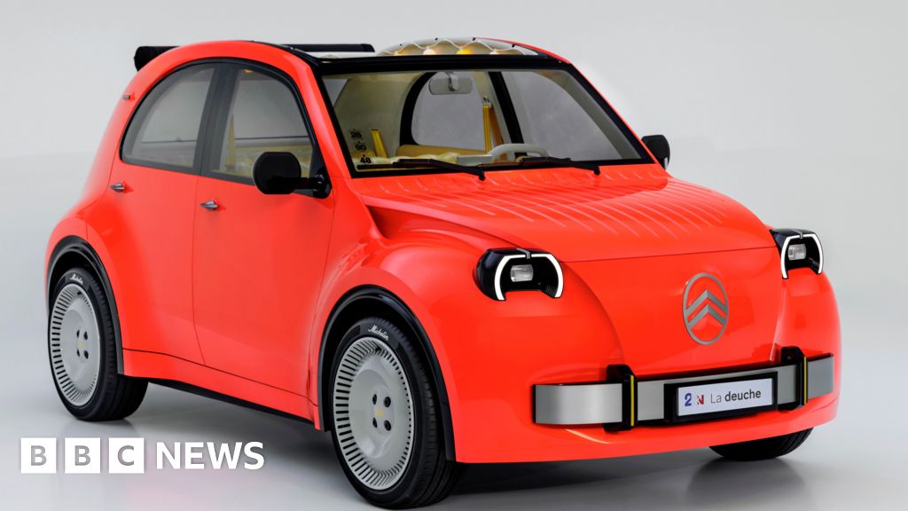 Citroen revives the 2CV for an electric ageThe French firm is reinventing the classic model as carmakers come under pressure from Chinese rivals.17 hrs agoBusiness Citroen revives the 2CV for an electric ageThe French firm is reinventing the classic model as carmakers come under pressure from Chinese rivals.17 hrs agoBusiness