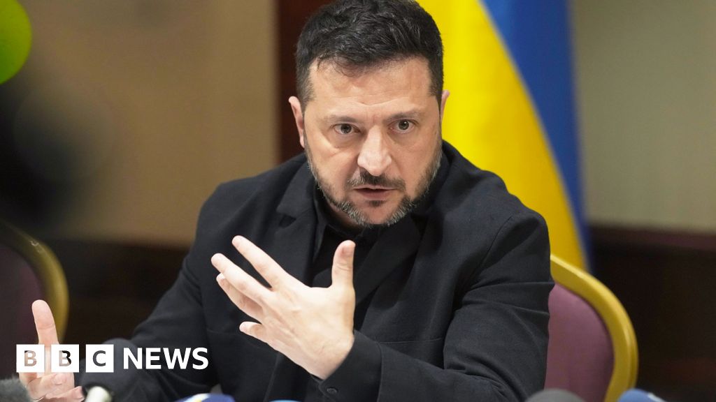 Russia accuses Ukraine of attacking oil refinery after Zelensky says strikes to resumeUkraine's president says a pause on striking energy sites is over following fresh Russian attacks.1 hr agoEurope Russia accuses Ukraine of attacking oil refinery after Zelensky says strikes to resumeUkraine's president says a pause on striking energy sites is over following fresh Russian attacks.1 hr agoEurope
