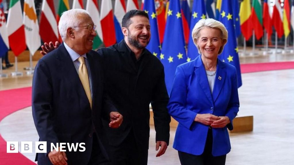 Zelensky rallies EU support as Trump says Ukraine leader 'more difficult to deal with than Putin'The US president launches a new wave of blistering criticism at Volodymyr Zelensky ahead of a meeting of EU leaders in Brussels.21 mins agoEurope Zelensky rallies EU support as Trump says Ukraine leader 'more difficult to deal with than Putin'The US president launches a new wave of blistering criticism at Volodymyr Zelensky ahead of a meeting of EU leaders in Brussels.21 mins agoEurope