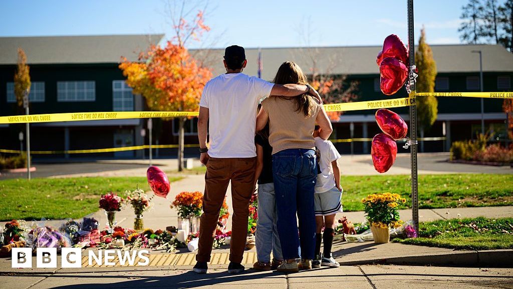 Oregon teacher fought school attacker before armed dad shot suspect 'multiple times'The 16-year-old suspect previously attended the primary school and had targeted a special educational needs classroom, police say.4 hrs agoUS & Canada Oregon teacher fought school attacker before armed dad shot suspect 'multiple times'The 16-year-old suspect previously attended the primary school and had targeted a special educational needs classroom, police say.4 hrs agoUS & Canada
